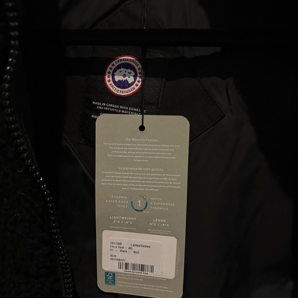 Canada Goose Black Sherpa Vest - Picture 3 of 7